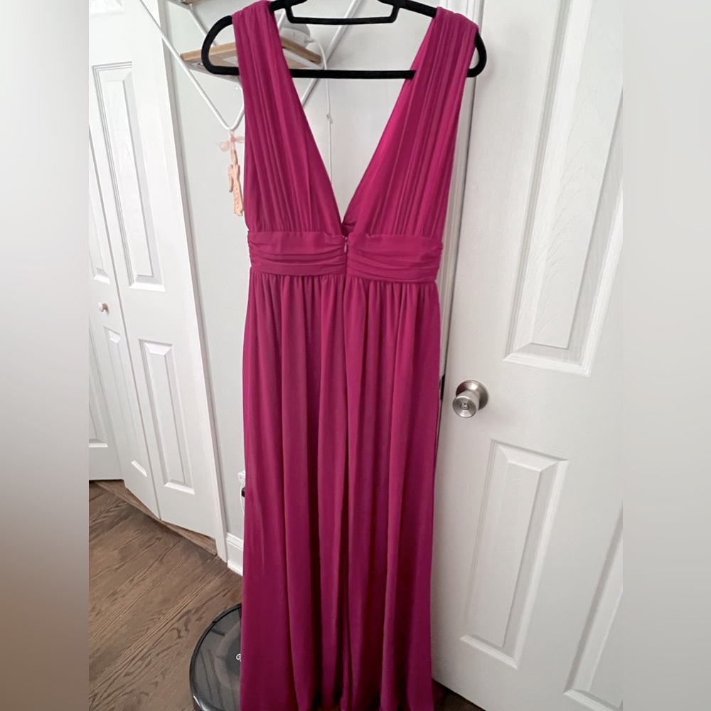 Magenta Maxi dress